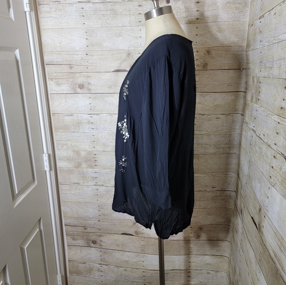 jcpenney Tops New Black Jcp Blouse Poshmark